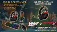 Our friends at HyperX are supporting Weds Night Fights with some awesome prizes for our top Street Fighter V competitors this Holiday Season. Starting this November 4th we are hosting […]
