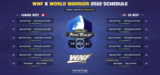   Level Up is excited to partner with Capcom’s inaugural World Warrior program, part of the Capcom Pro Tour 2022. Level Up’s premier weekly tournament, Weds Night Fights, will have […]